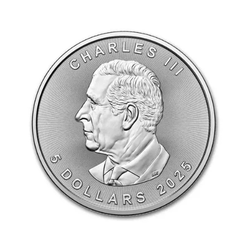 Canada Silver Maple Leaf 2025 – 1 oz Plata Pura 9999