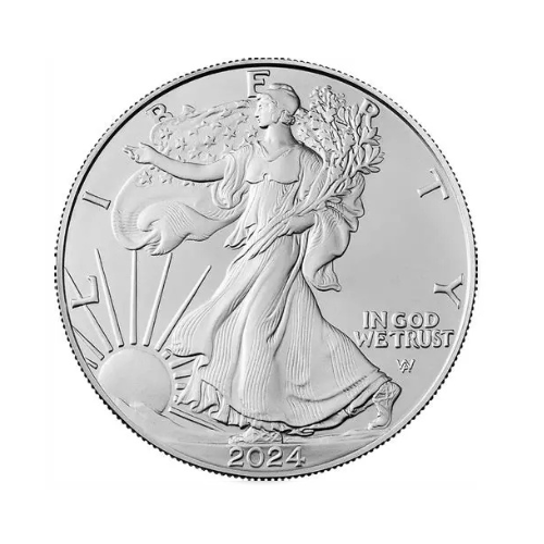 American Silver Eagle 2024 – Moneda 1 oz Plata Pura 999