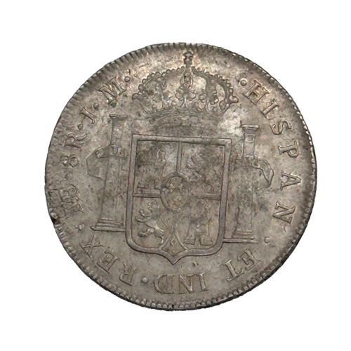8 Reales de Plata Carlos III 1772 – Virreinato de Lima