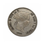 20 Reales de plata de Isabel II 1862 , Madrid