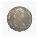 8 Reales plata Fernando VII Madrid