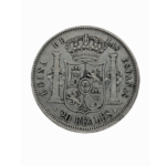 20 Reales de plata de Isabel II 1862 , Madrid