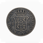 8 Reales de Plata Carlos IV 1805 – Ceca de Madrid