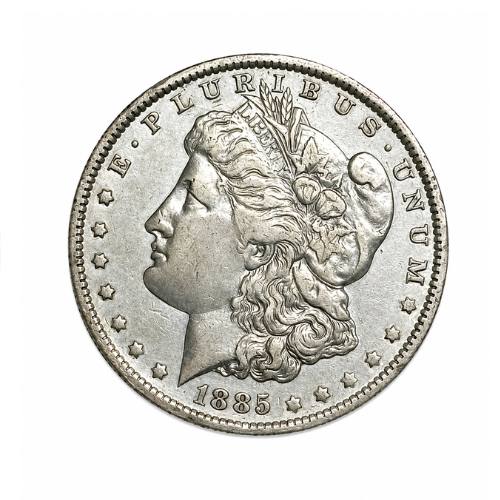 Morgan Dollar 1885 0