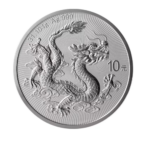 Onza del Dragón China Plata Pura 2025