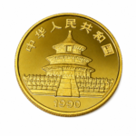 Moneda 1/2 Onza de Oro Panda China 1990 – Oro 999