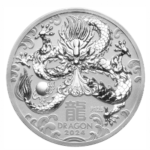 Año del Dragón 2024 – 5 Onzas de Plata Pura 999