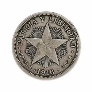 Un Peso de Cuba 1916