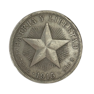 Un Peso de Cuba 1915