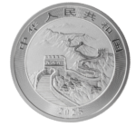 Onza del Dragón China Plata Pura 2025