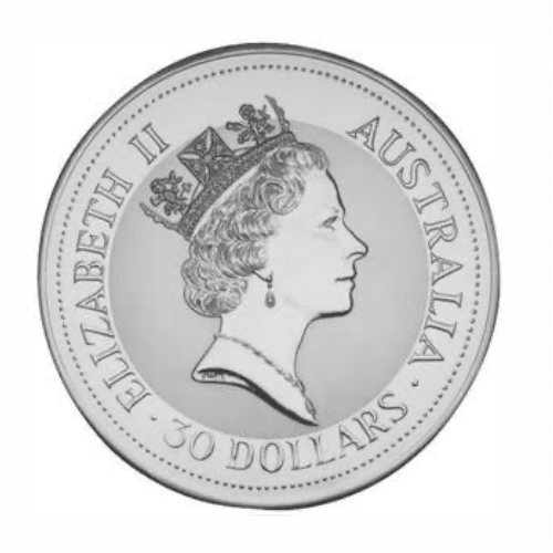 Kookaburra 1 Kilo Plata 1992 – 30 Dólares Australia